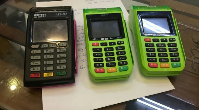 Illegal POS machines discovered in Ha Long