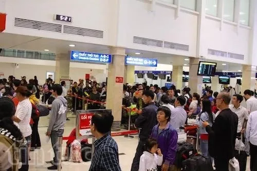 Passengers via Tan Son Nhat airport to rise 25 percent during Tet