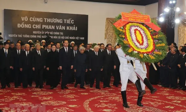 State Funeral of former Prime Minister Phan Van Khai takes place in HCMC