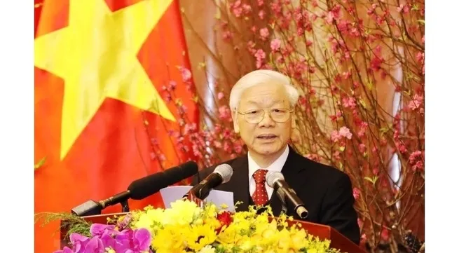 Party General Secretary conveys Tet greetings to entire nation