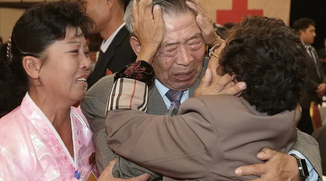 North and South Korea meet to reunite war-split families