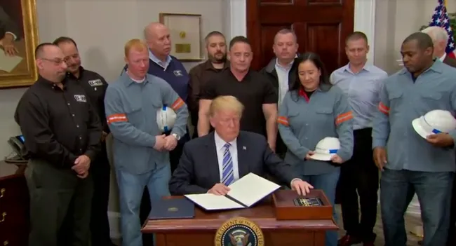 World's reaction toward Trump tariff plan