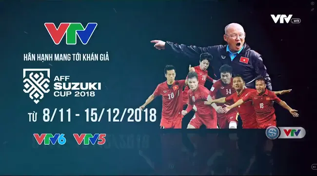 Multi-platform live broadcast of AFF Cup 2018