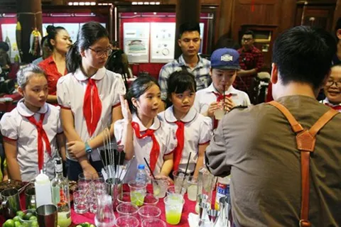 Summer activities for children at the Temple of Literature