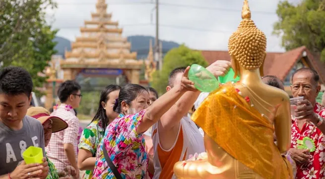Thailand, Myanmar and Laos celebrate New Year