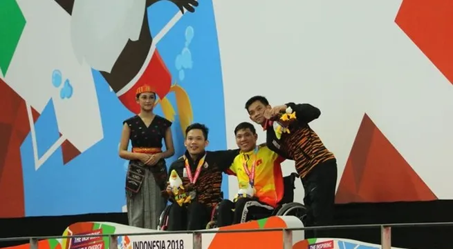 Swimmer Tung breaks another record at Asian Para Games