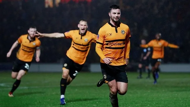 Newport stun Middlesbrough to set up dream Man City Cup tie