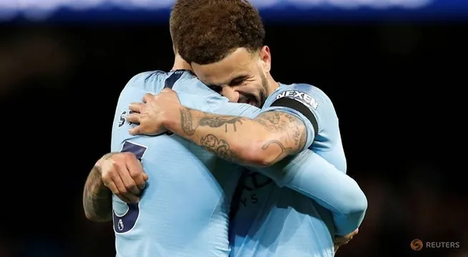 Man City hit Chelsea for six as Aguero grabs hat-trick