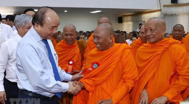 Prime Minister celebrates Chol Chnam Thmay festival with Khmer people