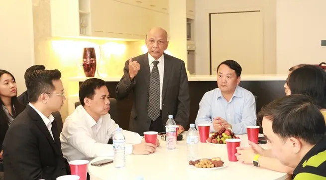 VFF officials listen to opinions of Vietnamese expats in Australia