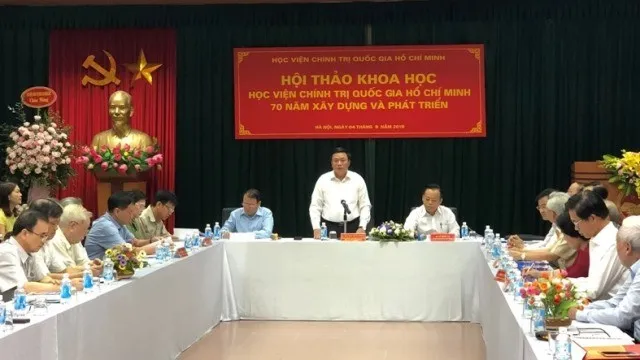 Symposium reviews 70-year history of Ho Chi Minh National Academy of Politics