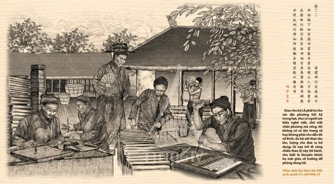 Vietnamese history told through Nguyen Dynasty’s woodblocks