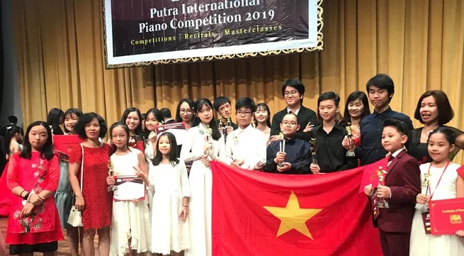 Vietnam wins many awards at Putra International Piano Competition