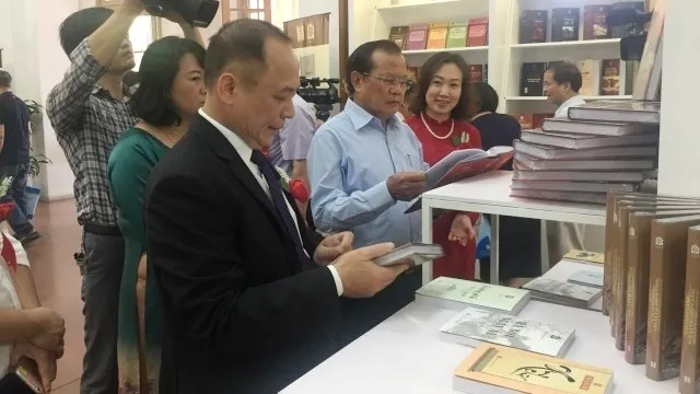 More valuable books on Hanoi displayed