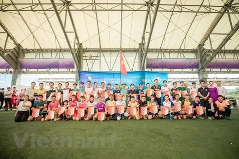 Football tourney in Japan supports Vietnamese people after disaster