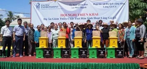 “Village without waste” project implemented in Quang Ngai