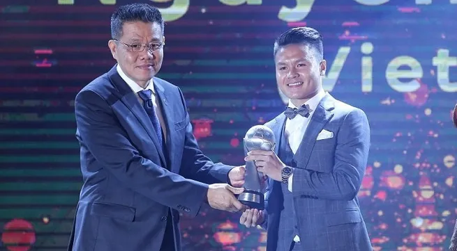 Nguyen Quang Hai and Park Hang-seo named winners at AFF Awards Night 2019