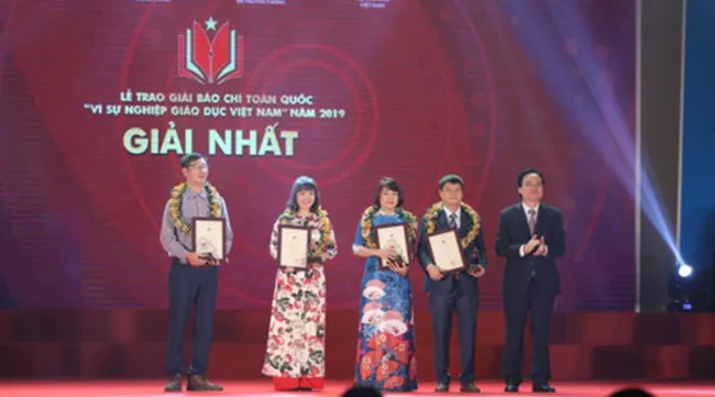 VTV won four national press awards 'For Vietnam's Education Cause 2019'