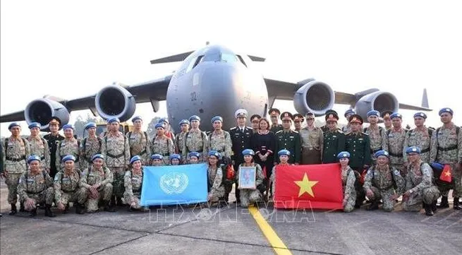 Send-off ceremony held for second group of peacekeeping field hospital No. 2 staff