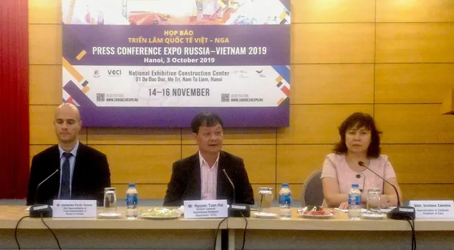 Expo-Russia Vietnam 2019 to enhance bilateral economic links