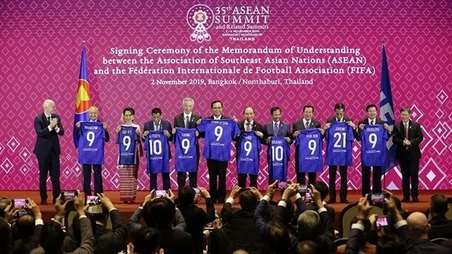 ASEAN, FIFA agree to cooperate to develop football in Southeast Asia