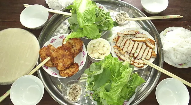 Cuttlefish Egg Cake in Ca Mau