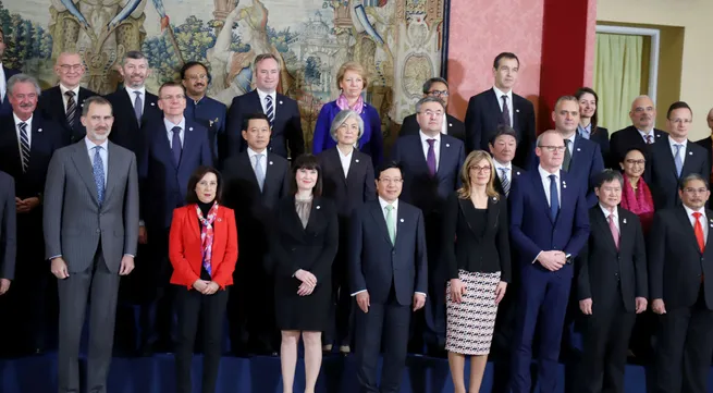 ASEM Foreign Minister's meeting kicks off