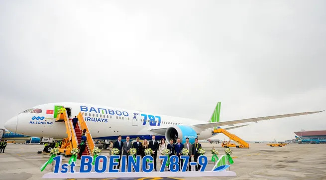 Bamboo Airways welcomes its first wide-body aircraft