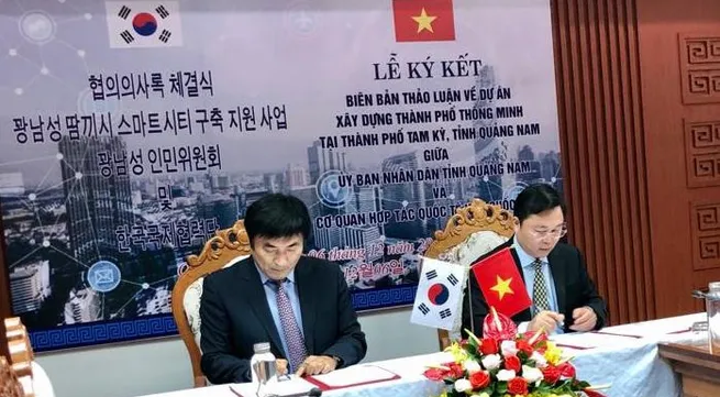 RoK provides Tam Ky with US$9 million to build smart city