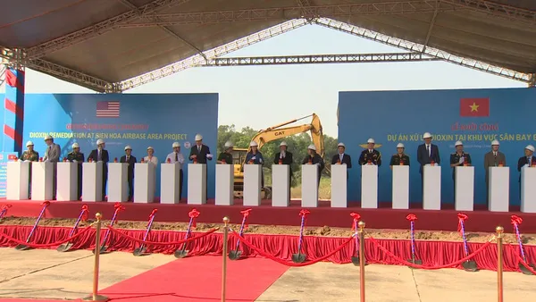 Bien Hoa airport dioxin cleanup project launched