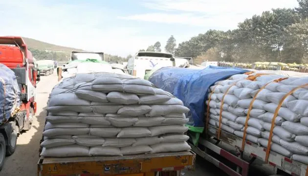 Official rice exports to China