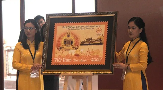 Postage stamp launched to mark UN Day of Vesak 2019