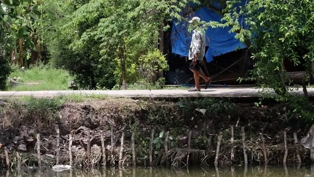 River erosion becomes dangerous in Kien Giang