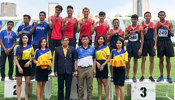 Vietnam wins five golds at Thailand track and field tournament