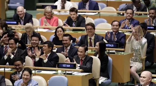 Vietnam elected non-permanent UN Security Council member for 2020-2021 term