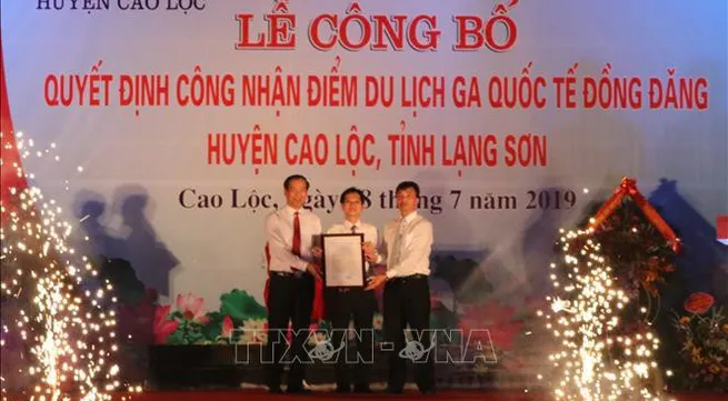 Dong Dang Station becomes tourism destination