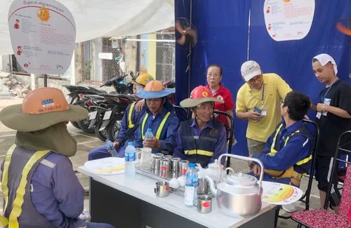 Hanoi sets up heat prevention spots