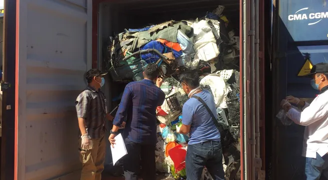 Indonesia to return 49 containers of waste to Europe, US