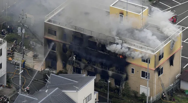 Kyoto Animation studio fire kills at least 25