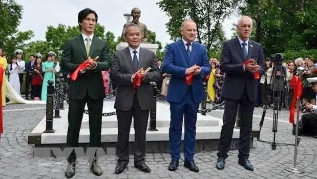 Russian garden named after President Ho Chi Minh
