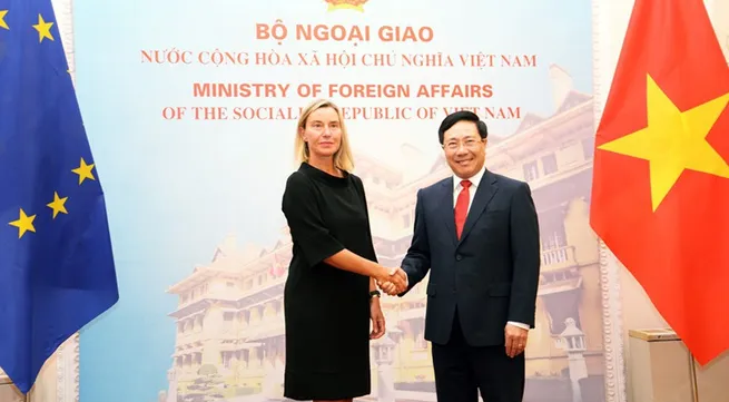 EU supports freedom of navigation and maritime security in East Sea