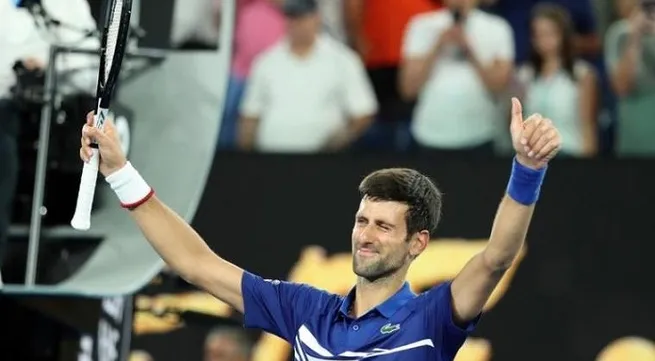 Djokovic dominates Tsonga re-match to reach third round