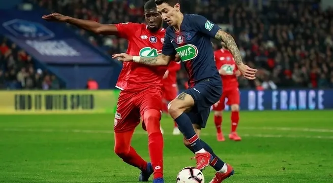 Di Maria double fires PSG into French Cup semis