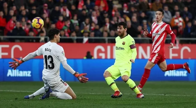 Messi on target again as Barca overcome Girona
