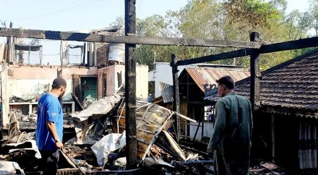 Fire destroys four houses in An Giang