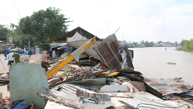 Erosion-prevention measures urgently needed in Mekong Delta