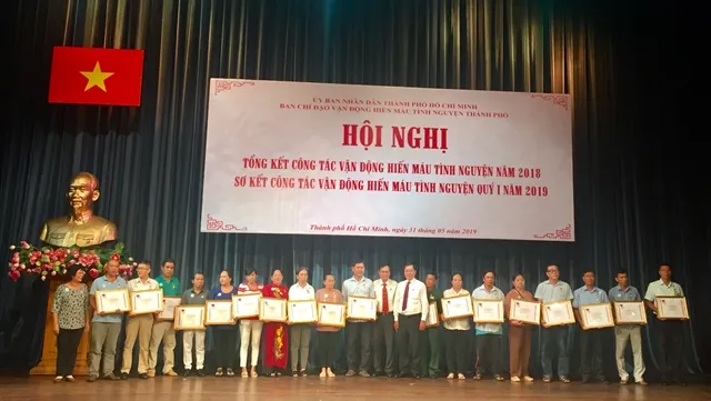 Outstanding blood donors honoured in HCM City