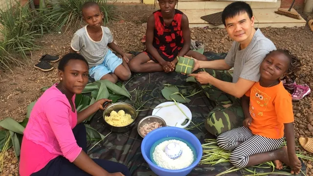 ​​​​​​​Vietnamese UN peacekeeper gives CAR kids chance to learn