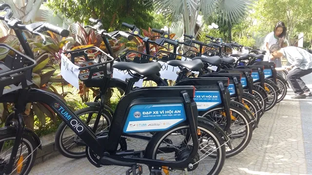 Bicycle sharing system launched in Hội An