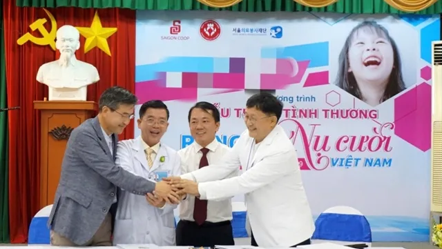 Saigon Co.op funds reconstructive surgery for kids with cleft palate, lips